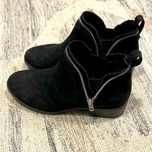 Steve Madden Black Leather Boots